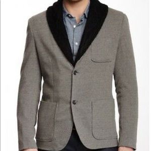 New Threads 4 Thought Contrast Shawl Collar Blazer